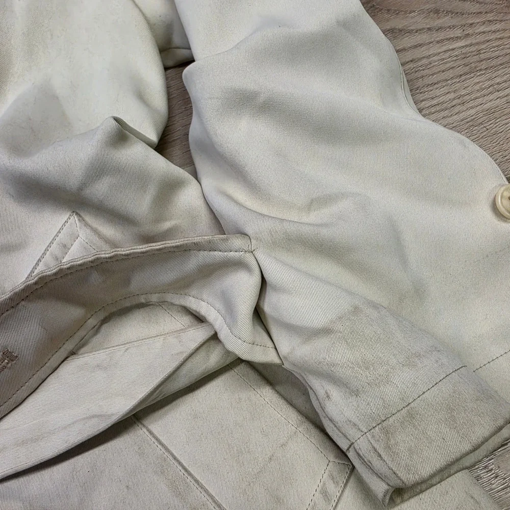 Burberry Trench Coat Womens Cream Fair Vintage Belted Nova Check Lining - Picture 7 of 16